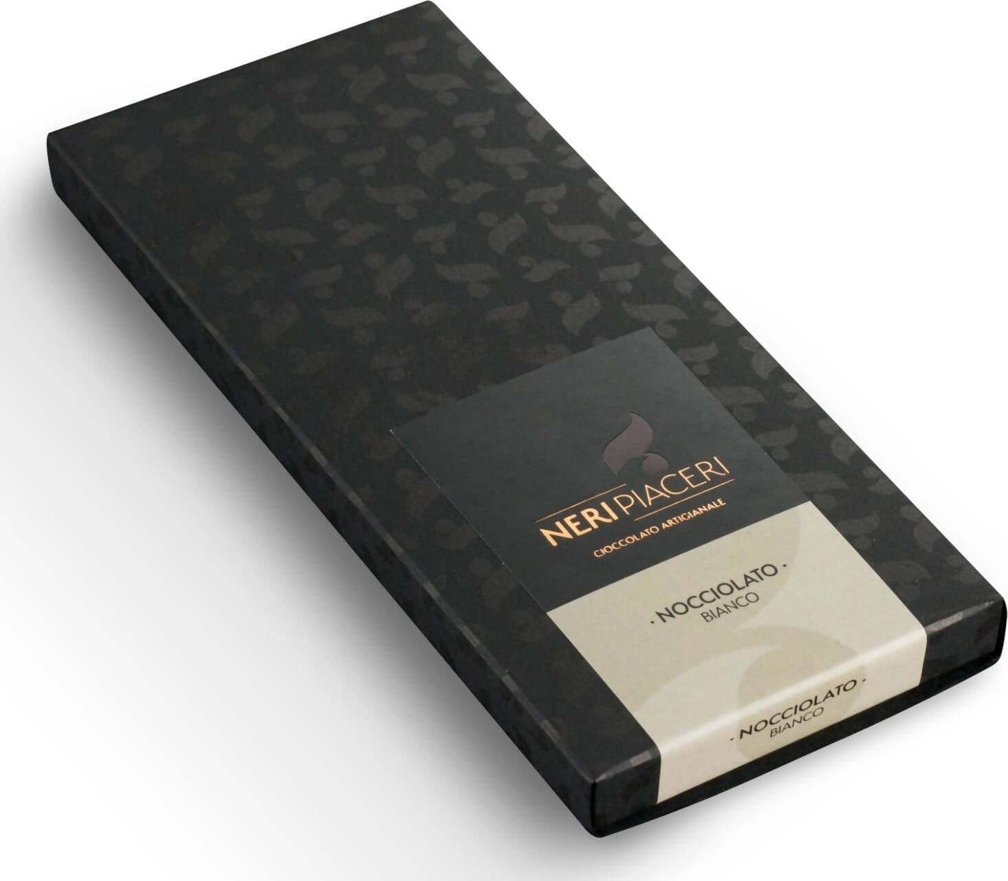 Tavoletta Nocciolata Bianca 100gr Neri Piaceri Cioccolato Artigianale Alimentari e cura della casa/Snack dolci e salati/Cioccolata/Barrette/Tavolette Neri Piaceri - Cavezzo, Commerciovirtuoso.it