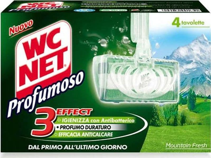 Tavoletta Profumoso Ocean Fresh - WC Net - 4 gabbiette da 34 gr Casa e cucina/Detergenti e prodotti per la pulizia/Detergenti per la casa/Detergenti multiuso Eurocartuccia - Pavullo, Commerciovirtuoso.it