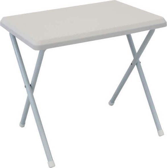 tavolino da campeggio pieghevole salvaspazio in pvc Bianco