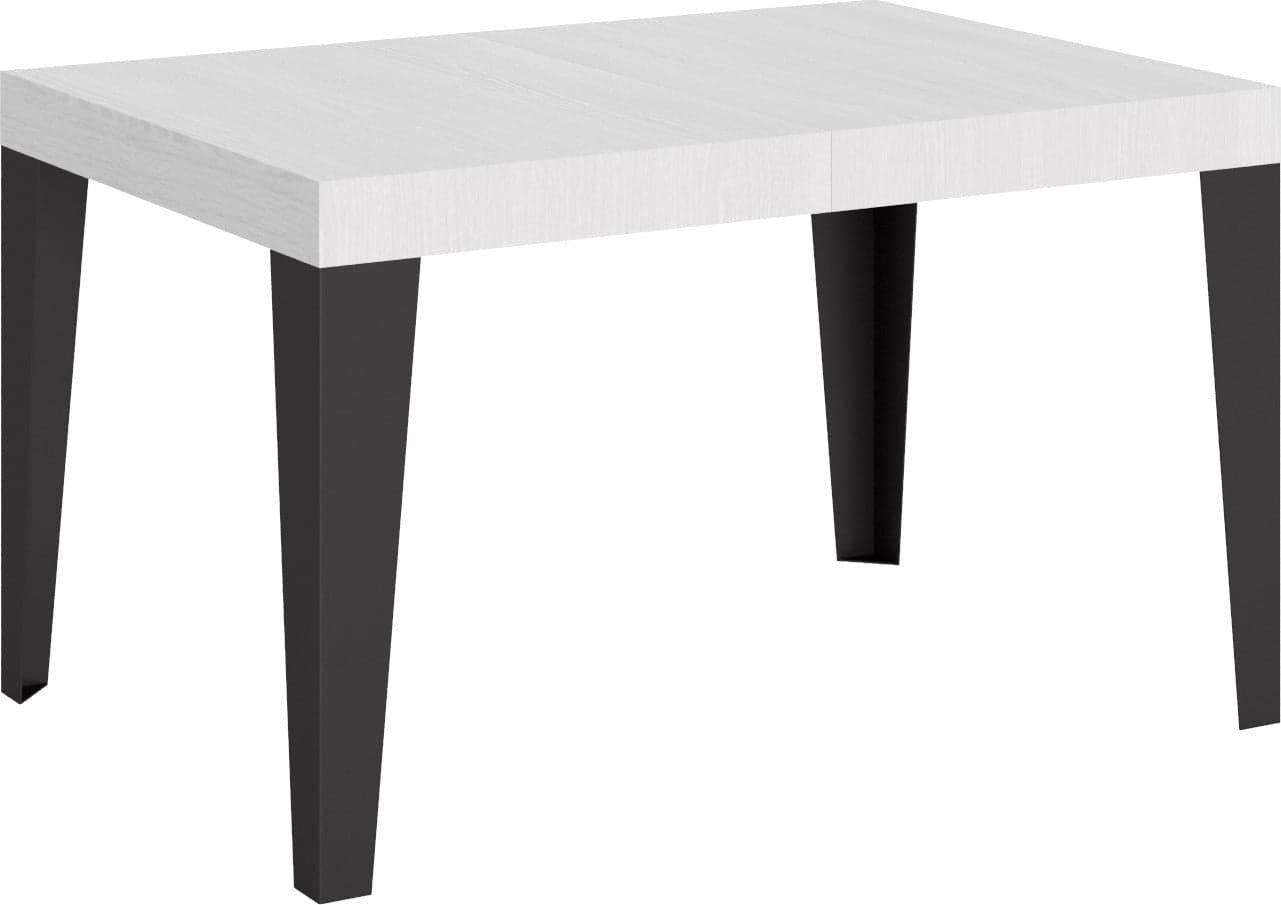 Tavolo-allungabile-90x130/234-cm-Flame-telaio-Antracite