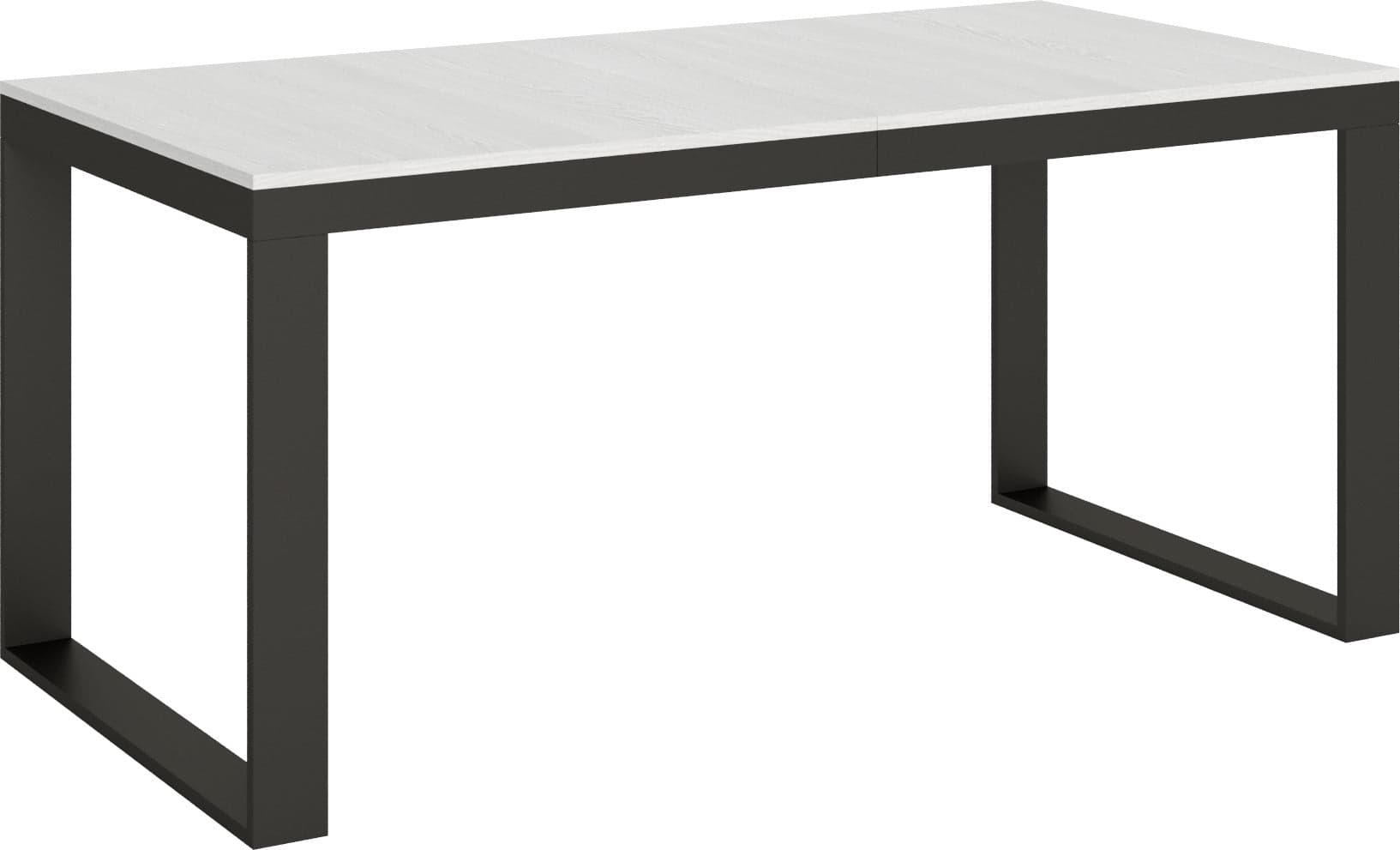 Tavolo-allungabile-90x180/284-cm-Tecno-Evolution-telaio-Antracite