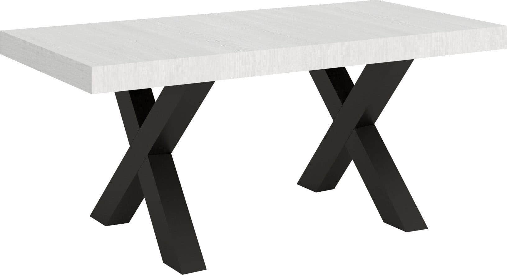 Tavolo-allungabile-90x180/284-cm-Traffic-telaio-Antracite