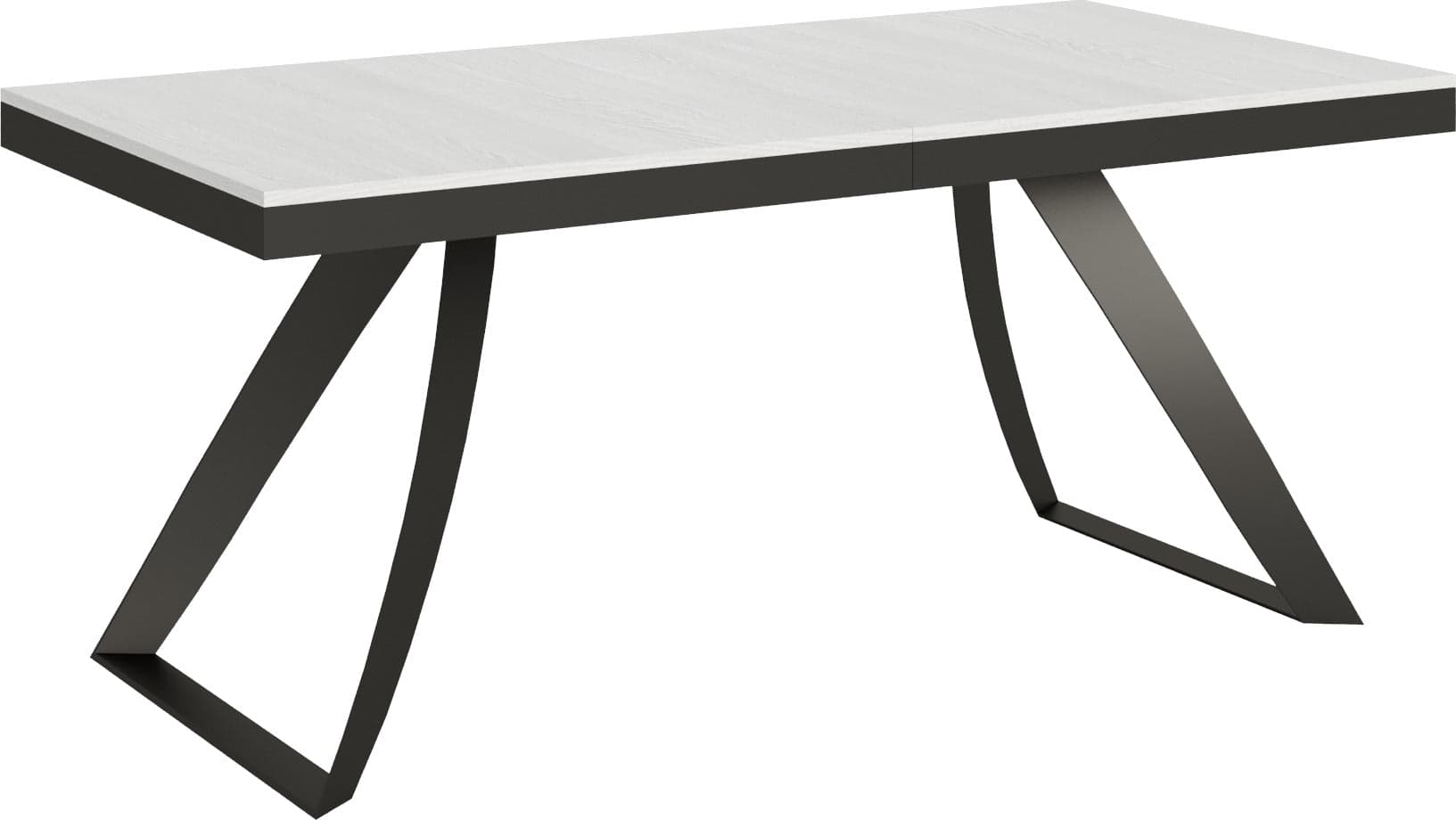 Tavolo-allungabile-90x180/440-cm-Proxy-Evolution-telaio-Antracite