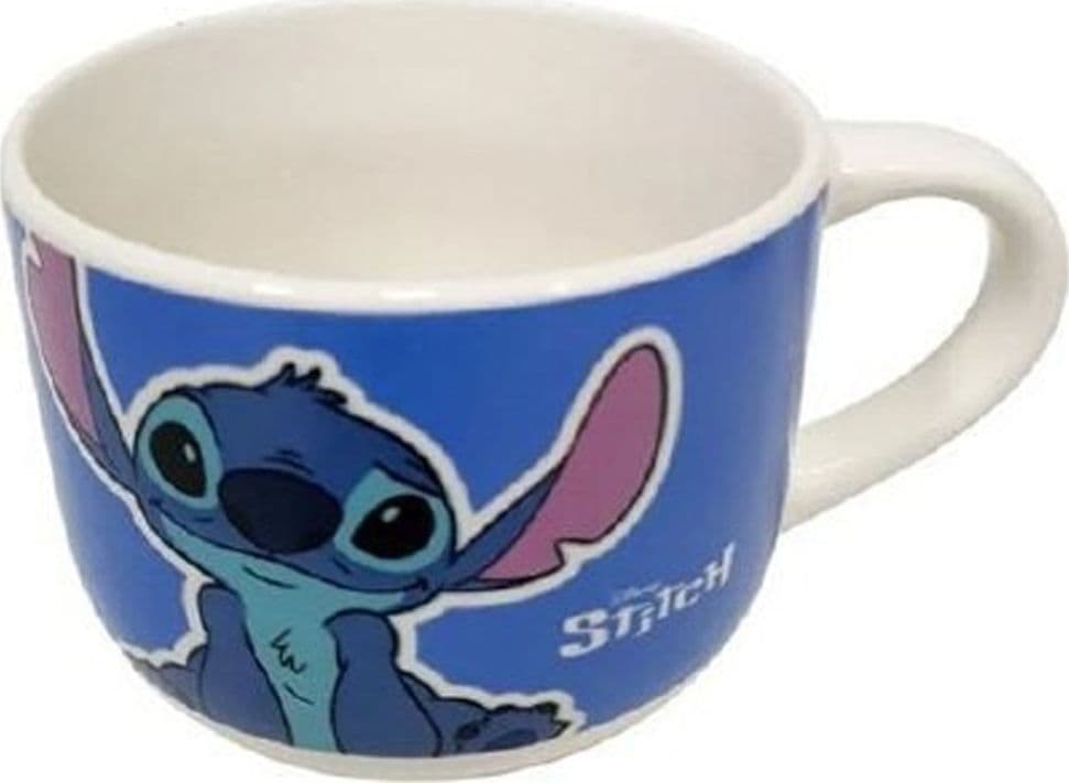 Tazza-In-Ceramica-Stitch-Mug-Tazzone-Colazione-Latte-Cappuccino-Per-Bambini