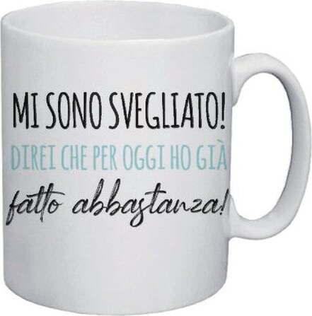 Tazza mug 20TT28 GOOD MORNING Mi sono svegliato... Marpimar