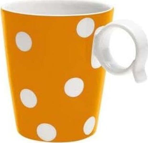 Tazza mug Livellara A0600202 Freshness Dots Arancio Casa e cucina/Stoviglie/Piatti ciotole e vassoi/Tazze e piattini/Tazze e tazzine da caffè Scontolo.net - Potenza, Commerciovirtuoso.it