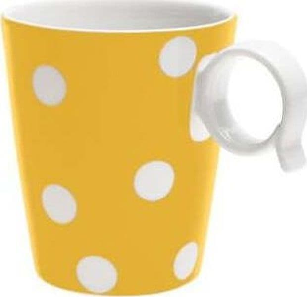 Tazza mug Livellara A0600207 Freshness Dots Giallo Casa e cucina/Stoviglie/Piatti ciotole e vassoi/Tazze e piattini/Tazze e tazzine da caffè Scontolo.net - Potenza, Commerciovirtuoso.it