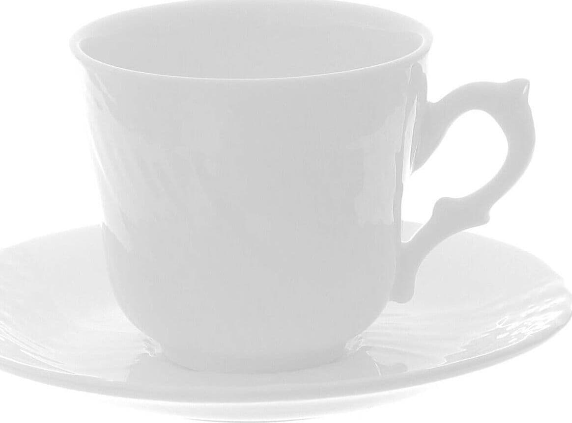 TAZZA TÈ CON PIATTINO BIANCO 21 CL Casa e cucina/Stoviglie/Piatti ciotole e vassoi/Tazze e piattini/Tazze da tè Scontolo.net - Potenza, Commerciovirtuoso.it