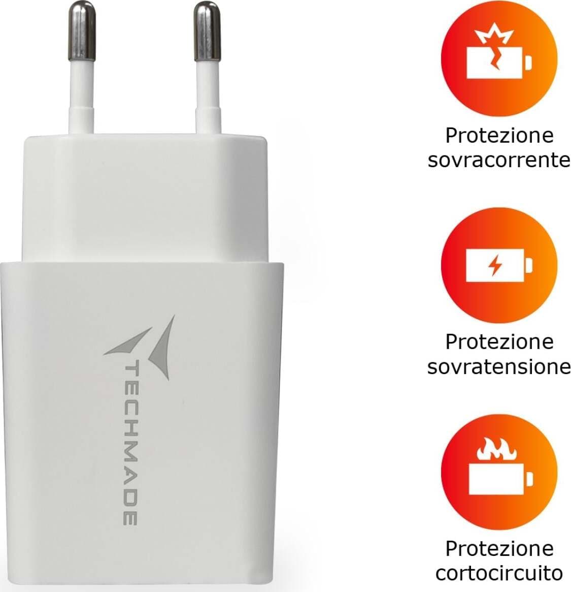 Techmade-Caricabatteria-20wcon-porta-usb-c