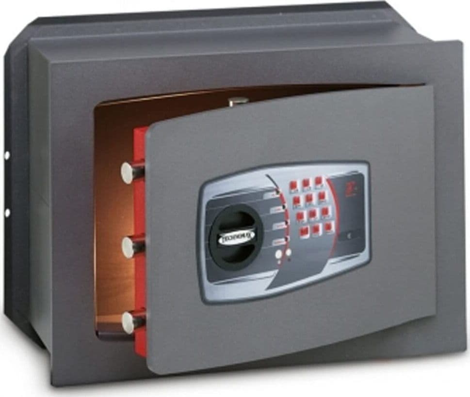 TECHON-FORT-LINE---CASSAFORTE-A-MURO-CON-COMBINAZIONE-DIGITALE-15x27x21cm