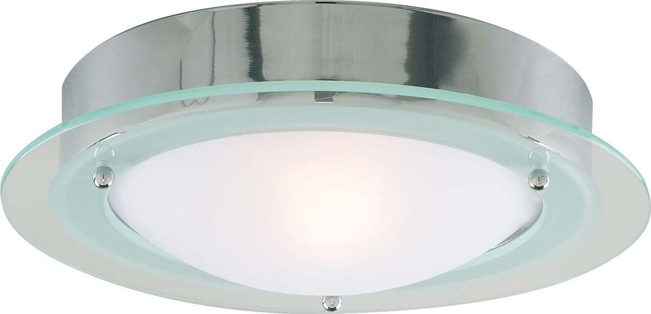 Tecnico-Contemporaneo-Belfast-Acciaio-Cromo-Vetro-1-Luce-E14