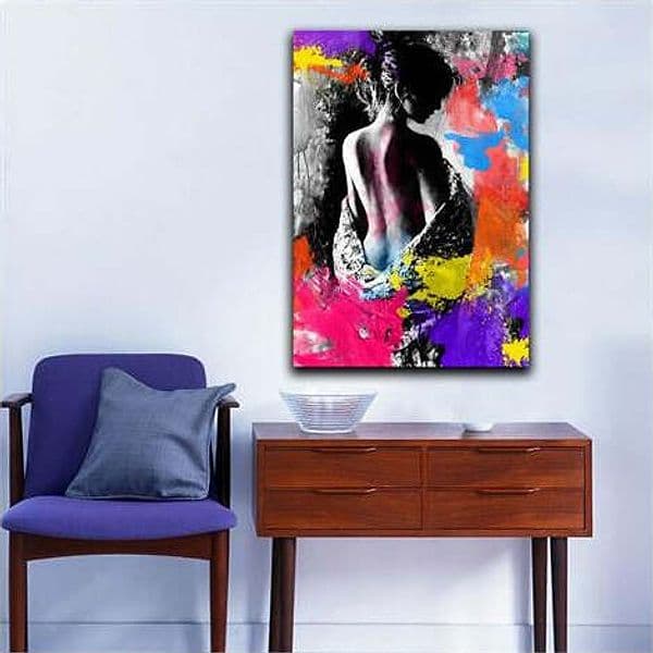 Tela da Parete Ritratto Donna Multicolore 45x2x70 cm Casa e cucina/Decorazioni per interni/Arte/Poster e stampe Scontolo.net - Potenza, Commerciovirtuoso.it
