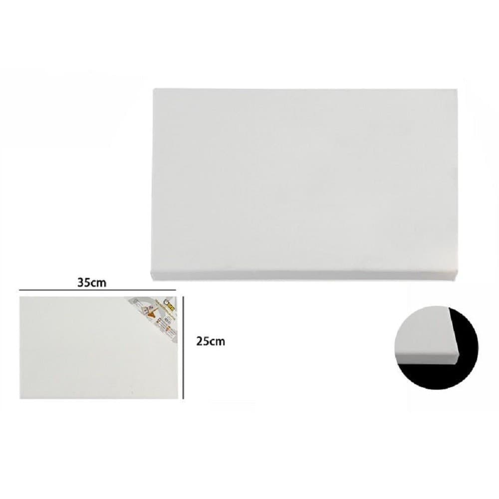 Tela Telaio Per Pittura Bianco 35x25x1.5cm Rettangolare 53415a Universale Artisti Casa e cucina/Hobby creativi/Disegno/Tele/Pannelli in tela Trade Shop italia - Napoli, Commerciovirtuoso.it