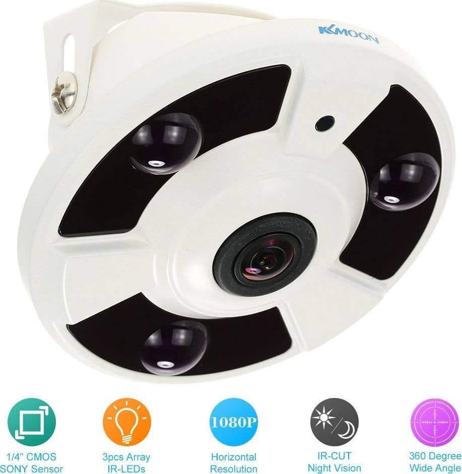 Telecamera-Ahd-360-Gradi-Fysh-Eye-Telecamere-Alta-Definizione-Ampia-Visione