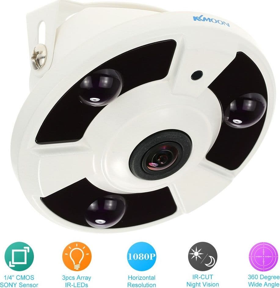Telecamera-Ahd-360-Gradi-Fysh-Eye-Telecamere-Alta-Definizione-Ampia-Visione