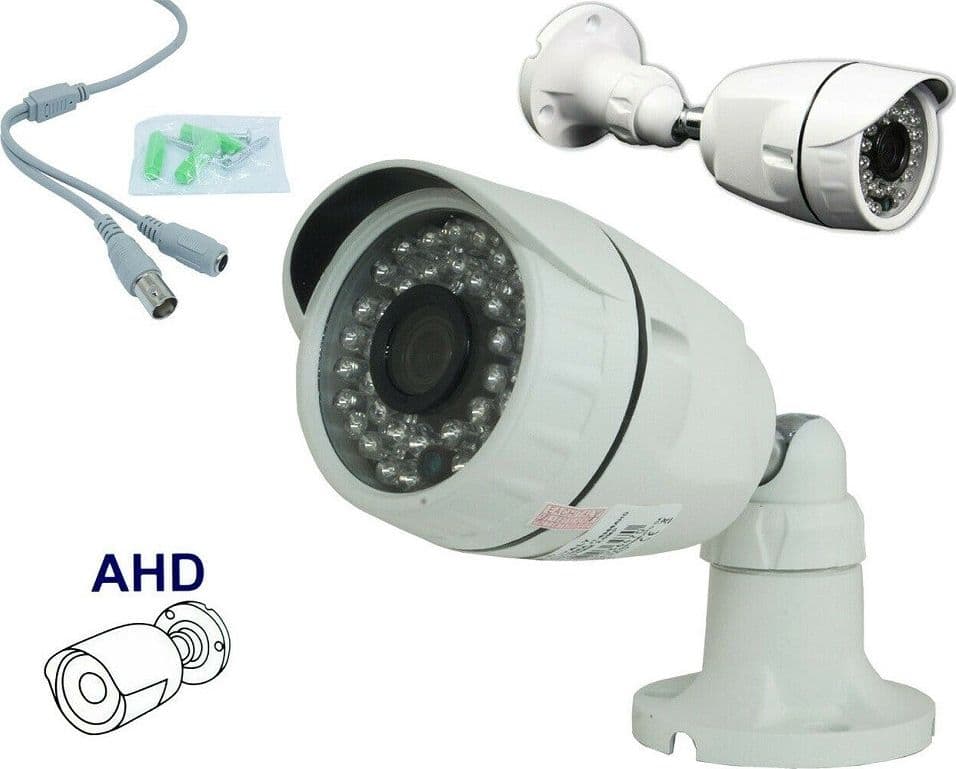 TELECAMERA CAMERA AHD 1080P VIDEOSORVEGLIANZA INFRAROSSI 36 LED 2.0MPX 3,6MM 6356AHD