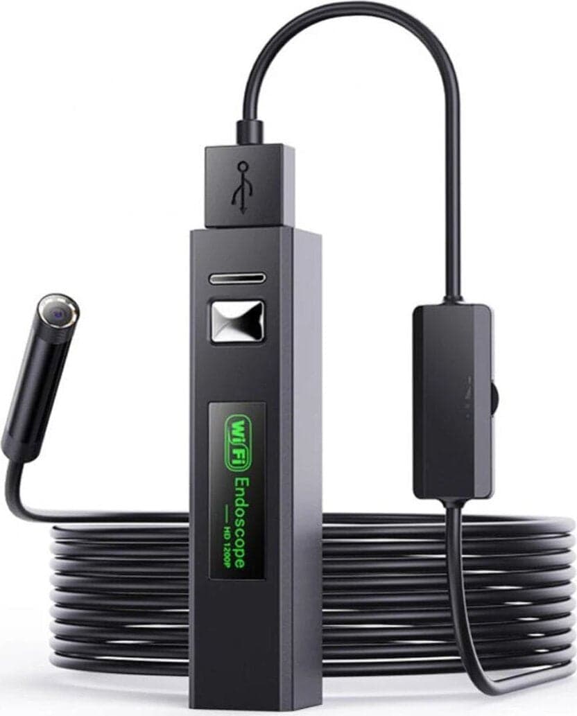 Telecamera di ispezione digitale con periscopio F150 WiFi Endoscope Camera USB cavo 10 metri - confezione non originale in Telecamere di ispezione 85cento.it - Potenza, commercioVirtuoso.it