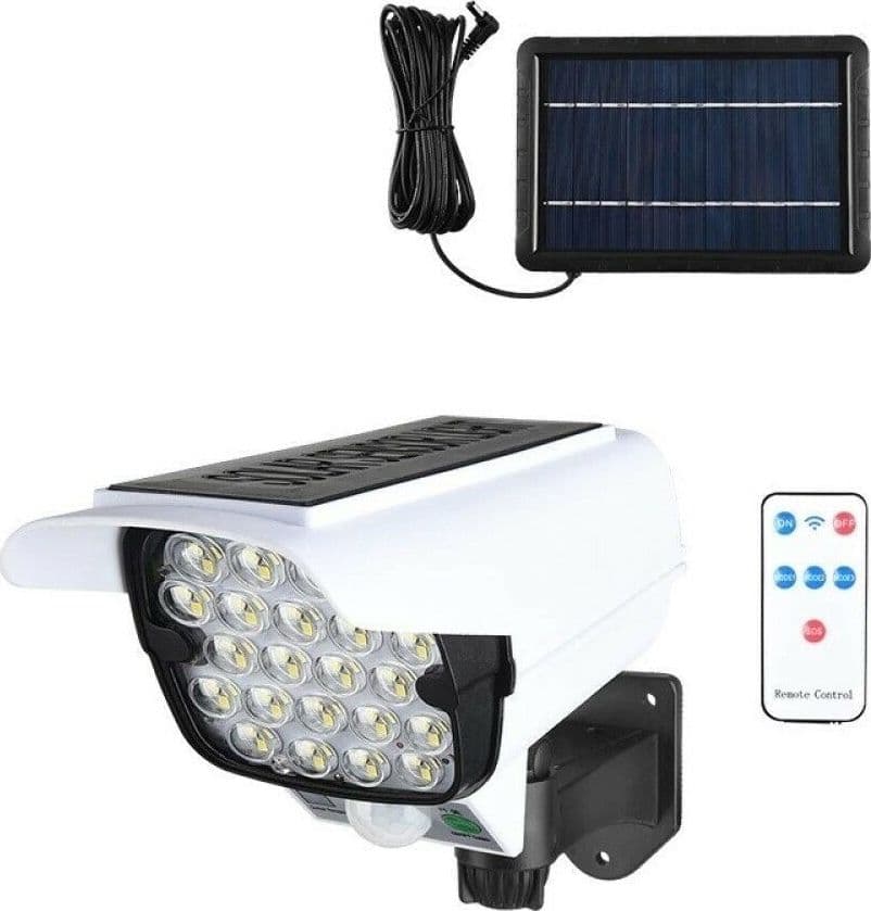 Telecamera Finta Pannello Solare Con Sensore Di Movimento 66 Led Faretto Ta113 Casa, arredamento e bricolage > Sicurezza e Antifurti > Sistemi di Videosorveglianza Trade Shop italia - Napoli, Commerciovirtuoso.it
