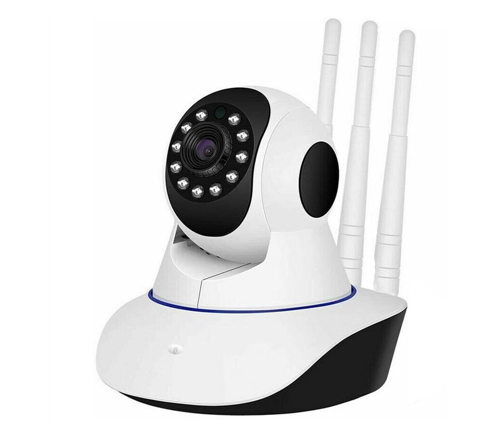 Telecamera-Ip-Cam-HD-Wireless-Motorizzata-Smart-Camera-Wi-Fi-SD-Tripla-Antenna