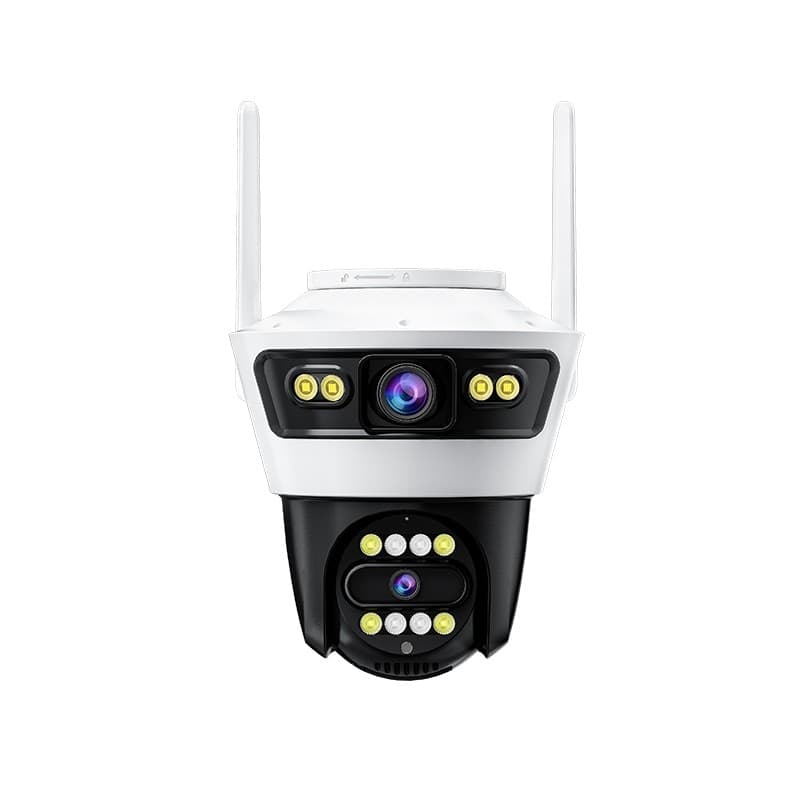 Telecamera-IP-WiFi-10W-SMART-con-doppio-obiettivo-3.6mm-INFRAROSSI-IP66---JORTAN-4