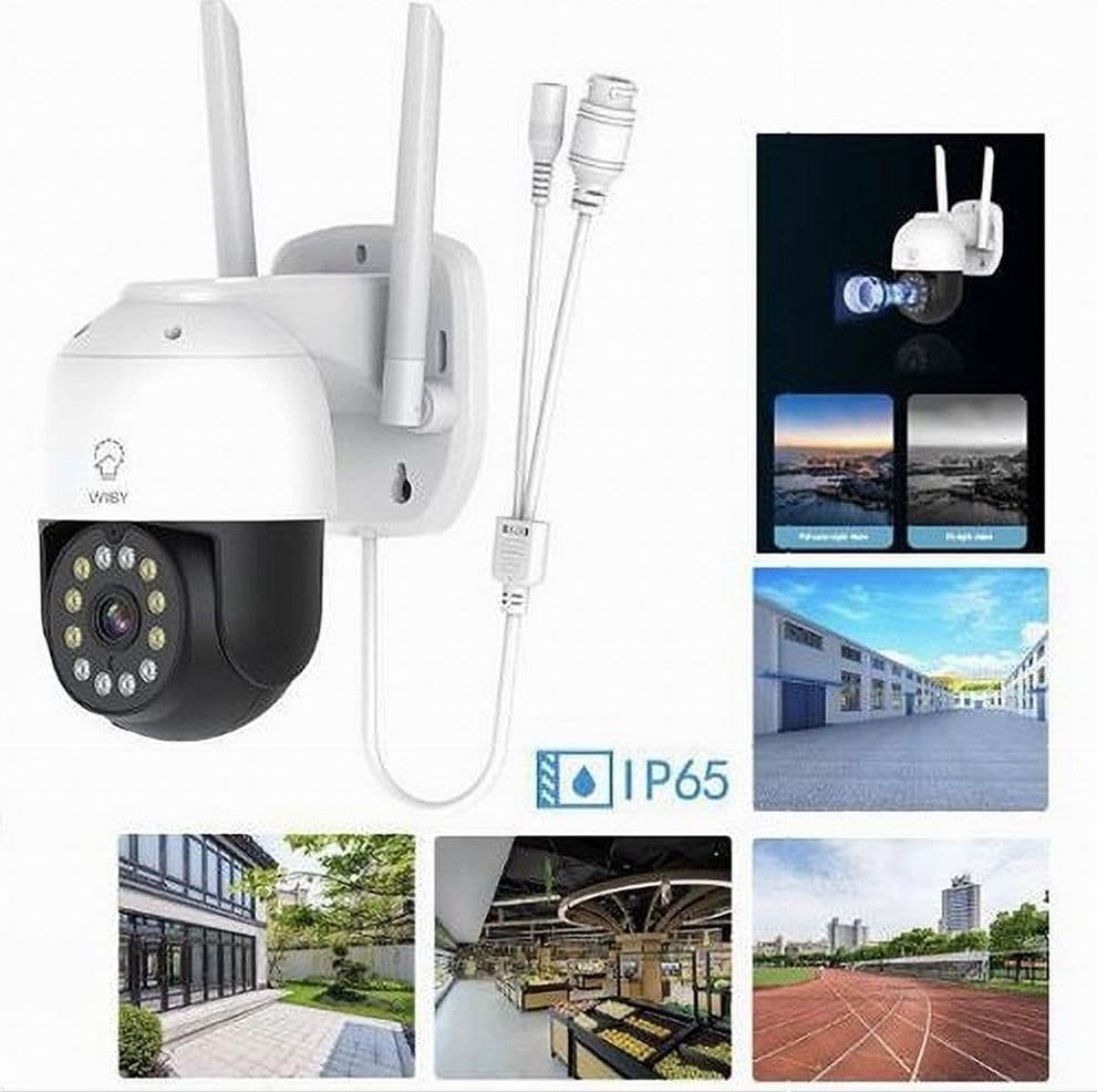 TELECAMERA SMART WIFI WIRELESS SORVEGLIANZA MOTORIZZATA PTZ ESTERNO TV-9825F-2MP in Bullet camera Trade Shop italia - Napoli, commercioVirtuoso.it