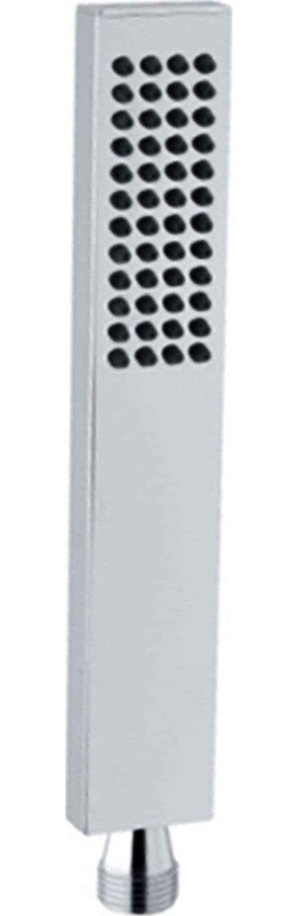 Telefono Doccia in Ottone Cromato 1 Getto Serie Miss Design Moderno Forma Rettangolare Ultra Sottile 15 X 35 Mm 48 Ugelli Arca Concept in Telefoni doccia Arca Concept - Brescia, commercioVirtuoso.it