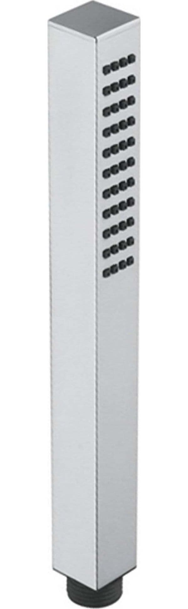 Telefono Doccia Rettangolare In Ottone Cromato 1 Getto Fisso Anticalcare Design Moderno Serie Gio Arca Concept in Telefoni doccia Arca Concept - Brescia, commercioVirtuoso.it