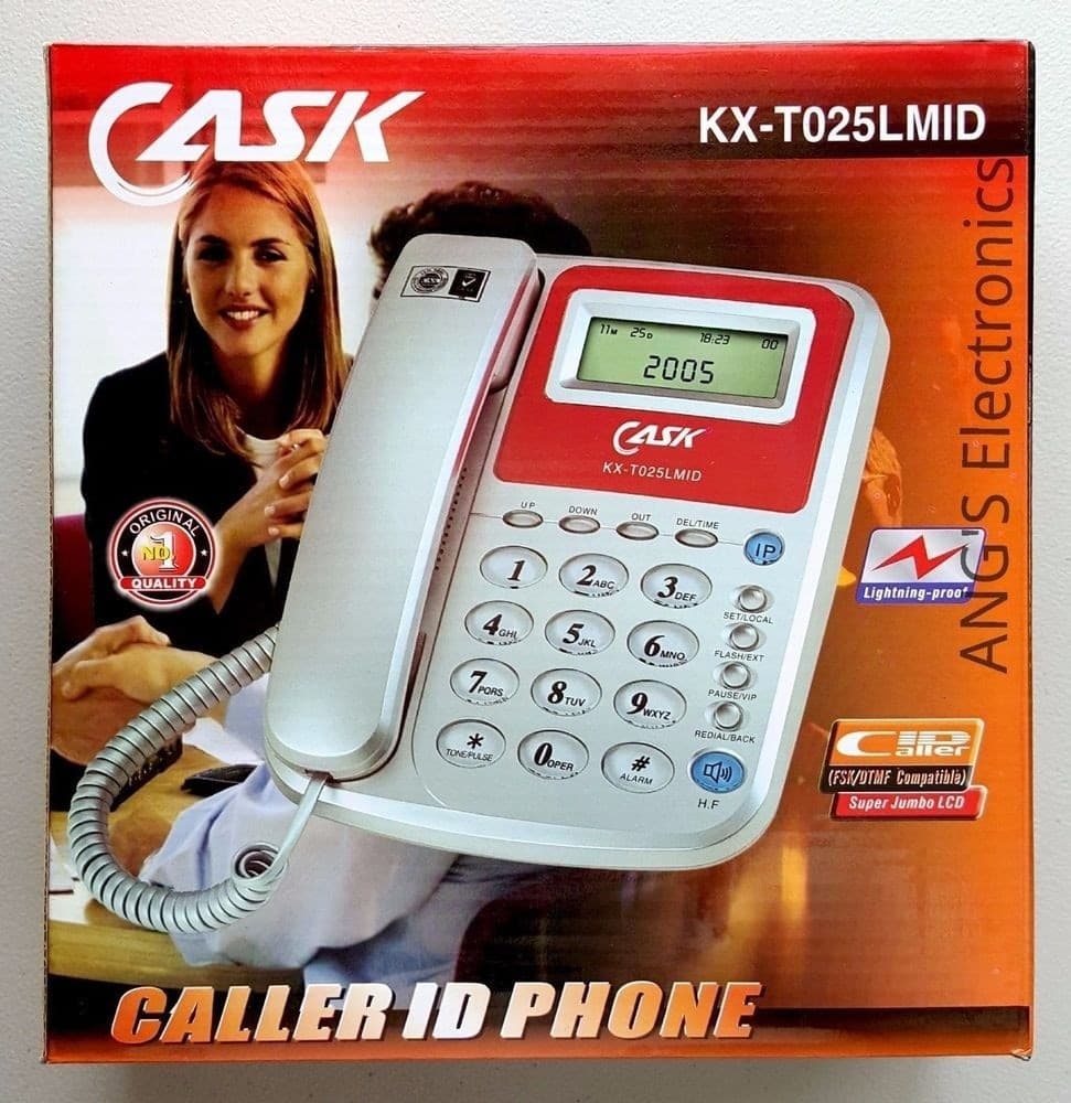 TELEFONO FISSO CON TASTI GRANDI APPARECCHIO TELEFONICO KX-T025LMID Trade Shop italia - Napoli, Commerciovirtuoso.it