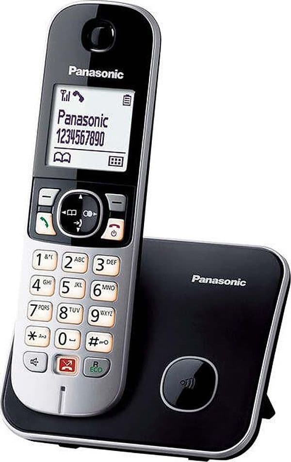 Telefono Fisso Panasonic Corp. KX-TG6851S 1,8' LCD Nero Elettronica/Telefonia fissa e accessori/Telefoni analogici Grow Up - Casoria, Commerciovirtuoso.it