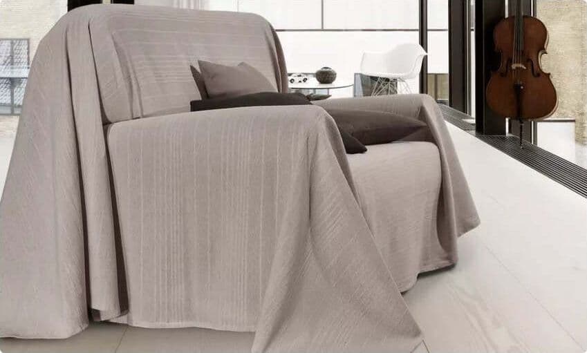 TELO ARREDO SHARANE TORTORA 170X260 CM Casa e cucina/Tessili per la casa/Biancheria da letto/Copriletti Scontolo.net - Potenza, Commerciovirtuoso.it