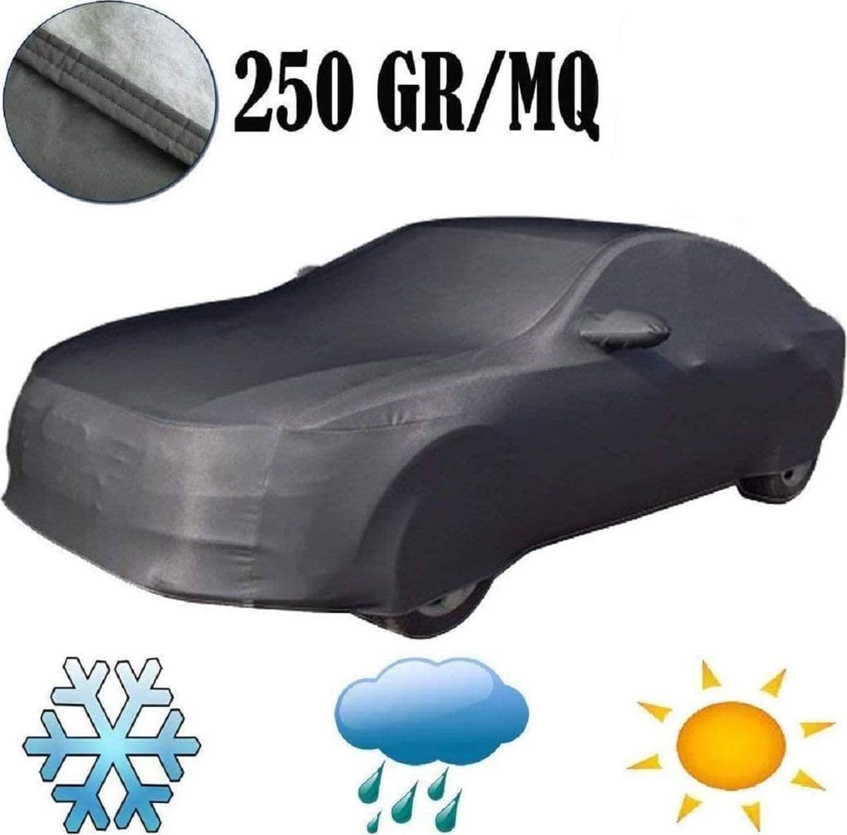 Telo Auto Impermeabile Copri Macchina Copertura Anti Pioggia Sole Resistente Auto e Moto/Accessori per auto/Copriauto Trade Shop italia - Napoli, Commerciovirtuoso.it