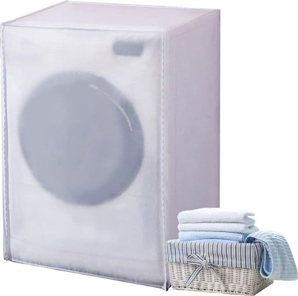 Telo Copri Lavatrice Da Esterno Copertura Impermeabile Cerniera 57x62x82cm 59490