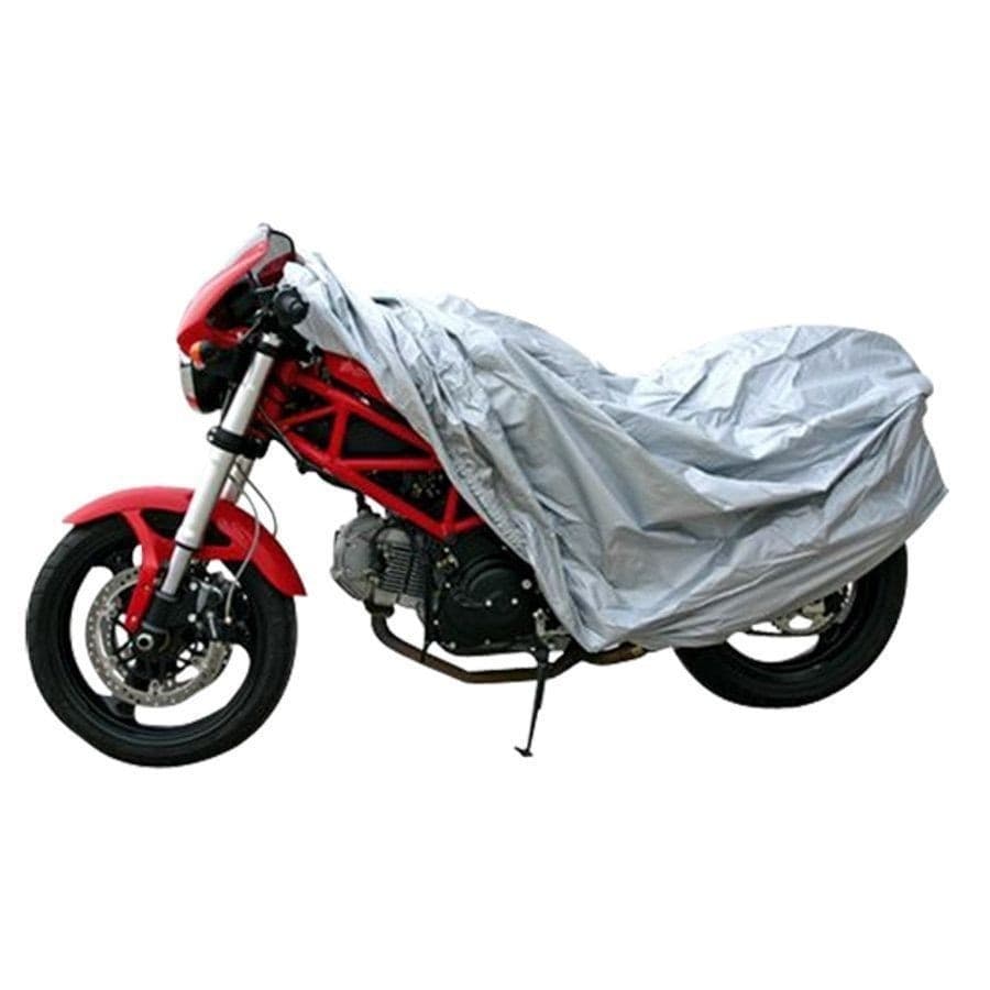 TELO COVER COPRI MOTO SCOOTER BICICLETTA POLIETILENE ARGENTO TAGLIA M 120 X 210 Auto e Moto/Moto accessori e componenti/Accessori/Teli per moto Trade Shop italia - Napoli, Commerciovirtuoso.it