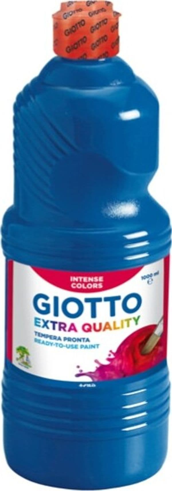 Tempera pronta - 1000ml - blu oltremare - Giotto Giochi e giocattoli/Attività creative/Accessori per disegnare e colorare/Pittura/Colori a tempera Eurocartuccia - Pavullo, Commerciovirtuoso.it