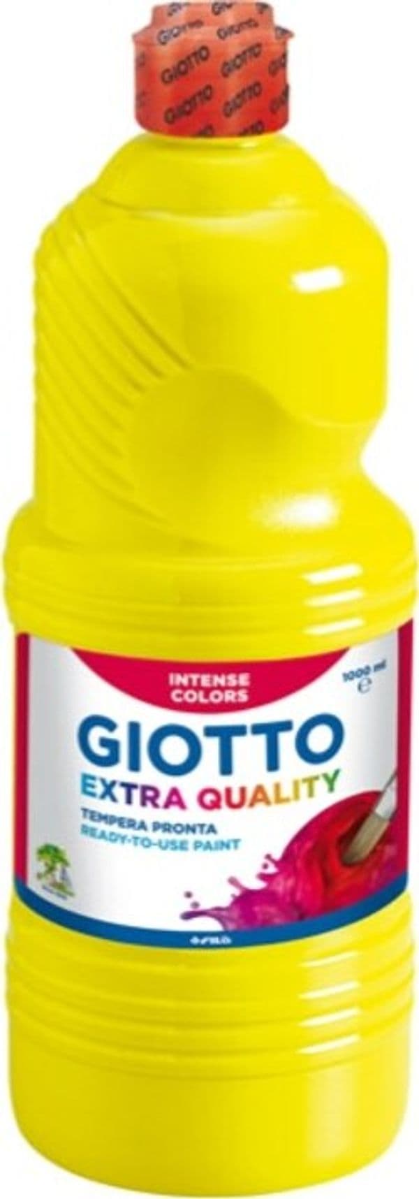 Tempera pronta - 1000ml - giallo - Giotto Giochi e giocattoli/Attività creative/Accessori per disegnare e colorare/Pittura/Colori a tempera Eurocartuccia - Pavullo, Commerciovirtuoso.it