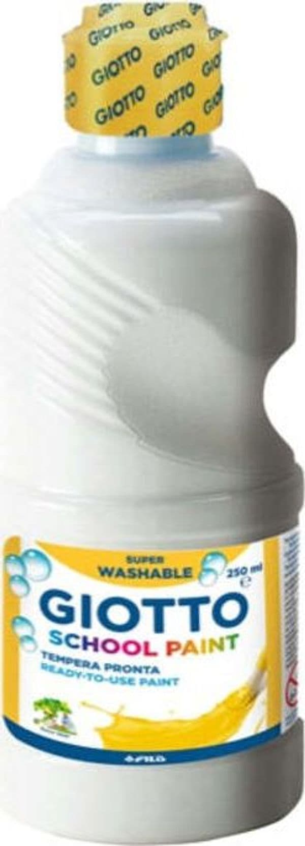 Tempera pronta - 250ml - bianco - Giotto Giochi e giocattoli/Attività creative/Accessori per disegnare e colorare/Pittura/Colori a tempera Eurocartuccia - Pavullo, Commerciovirtuoso.it