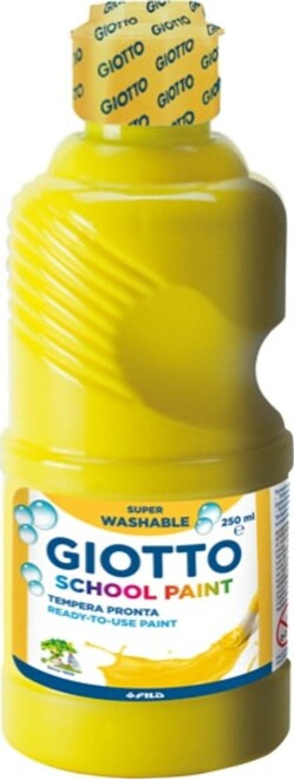 Tempera pronta - 250ml - giallo - Giotto Giochi e giocattoli/Attività creative/Accessori per disegnare e colorare/Pittura/Colori a tempera Eurocartuccia - Pavullo, Commerciovirtuoso.it