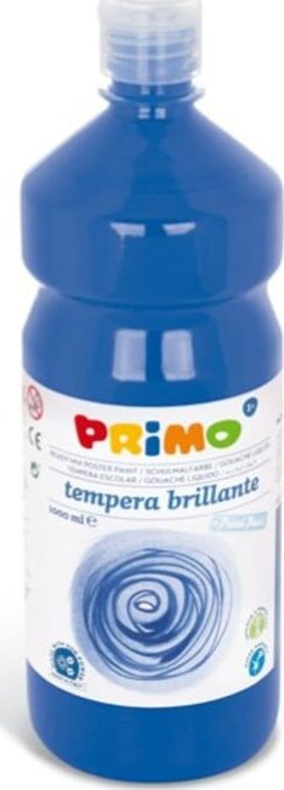 Tempera pronta Primi Passi - 1 L - blu oltremare - Primo Giochi e giocattoli/Attività creative/Accessori per disegnare e colorare/Pittura/Colori a tempera Eurocartuccia - Pavullo, Commerciovirtuoso.it