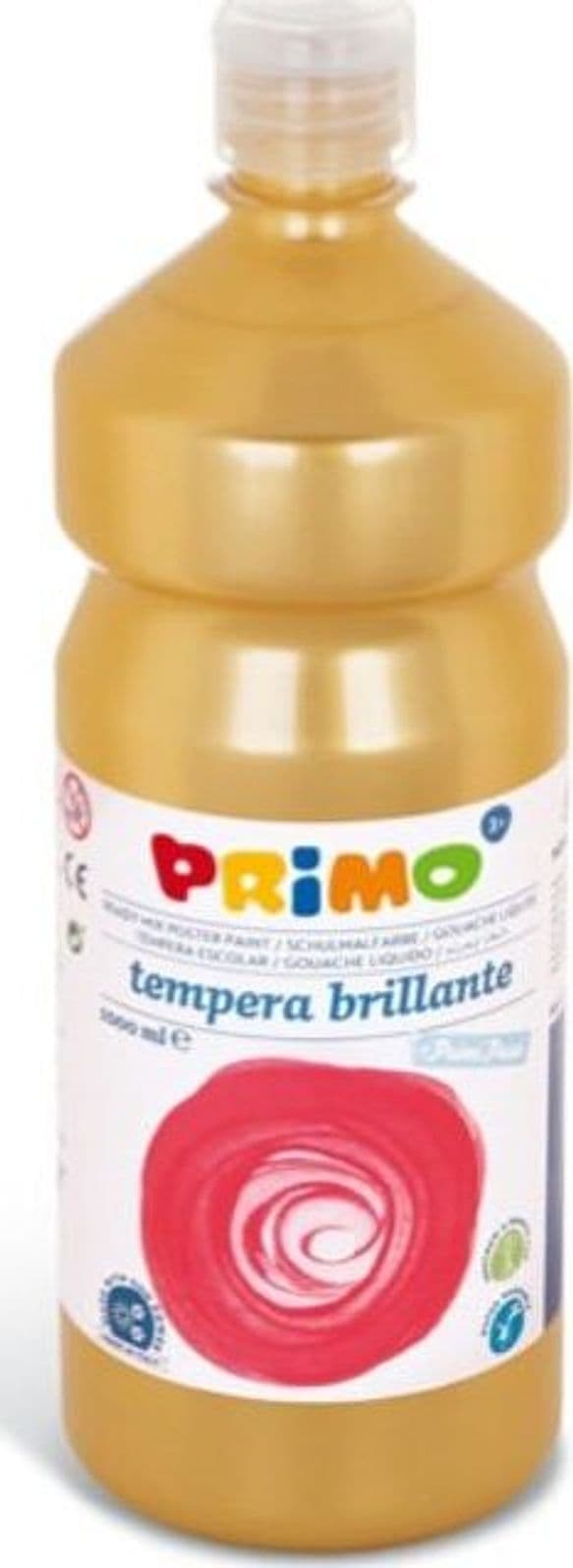 Tempera pronta Primi Passi - 1 L - oro - Primo Giochi e giocattoli/Attività creative/Accessori per disegnare e colorare/Pittura/Colori a tempera Eurocartuccia - Pavullo, Commerciovirtuoso.it