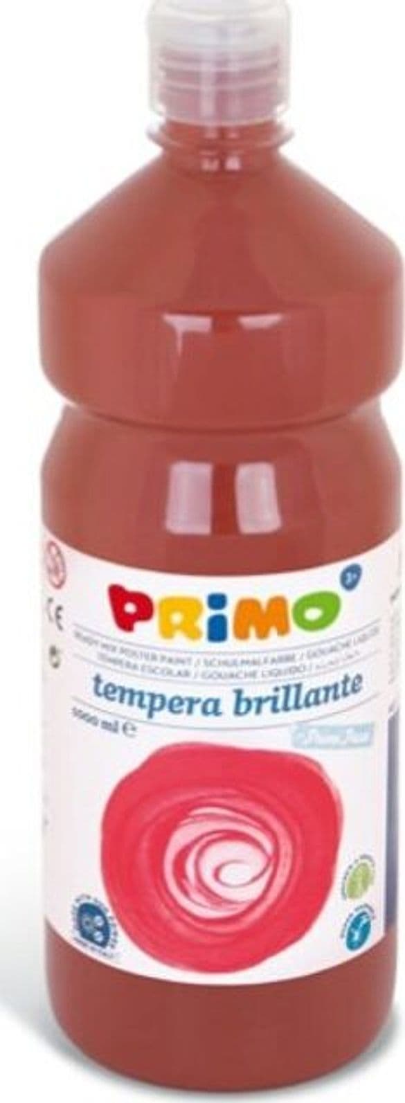 Tempera pronta Primi Passi - 1 L - terra di Siena bruciata - Primo Giochi e giocattoli/Attività creative/Accessori per disegnare e colorare/Pittura/Colori a tempera Eurocartuccia - Pavullo, Commerciovirtuoso.it