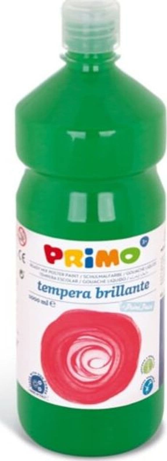 Tempera pronta Primi Passi - 1 L - verde brillante - Primo Giochi e giocattoli/Attività creative/Accessori per disegnare e colorare/Pittura/Colori a tempera Eurocartuccia - Pavullo, Commerciovirtuoso.it