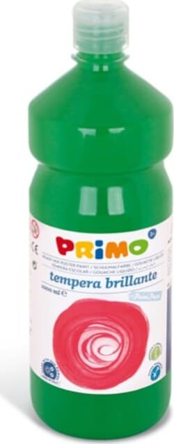 Tempera pronta Primi Passi - 1 L - verde brillante - Primo Giochi e giocattoli/Attività creative/Accessori per disegnare e colorare/Pittura/Colori a tempera Eurocartuccia - Pavullo, Commerciovirtuoso.it