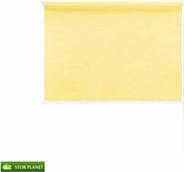 TENDA-A-RULLO-ROLL-UP-GIALLO-CHIARO-TRANSLUCIDA-60x180-STOR-PLANET