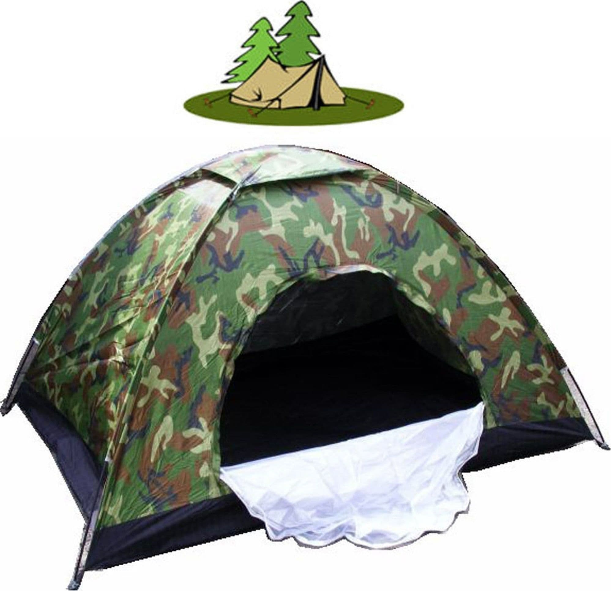 Tenda Campeggio Canadese 6 Posti Mare Camping Con Zanzariera Sacca Trasporto Sport e tempo libero/Attività ricreative all'aperto/Camping e outdoor/Tende/Tende istantanee Trade Shop italia - Napoli, Commerciovirtuoso.it