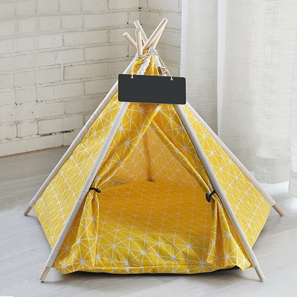 Tenda Cuscino Pieghevole Giallo Grande Animali Domestici Gatto Cane 50x50x70cm Prodotti per animali > Prodotti per Cani > Cucce Trade Shop italia - Napoli, Commerciovirtuoso.it