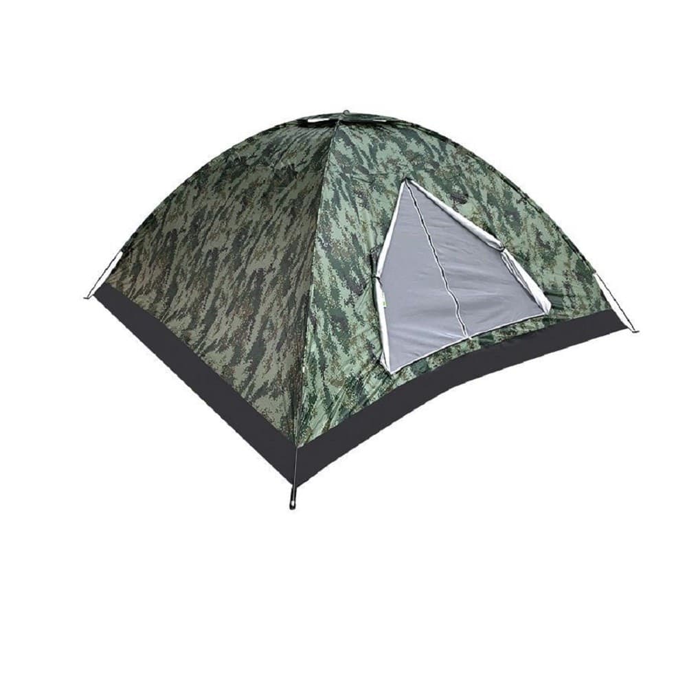 Tenda Da Campeggio Militare 2 Posti Con Rete Anti Insetti 200x140x100 Cm 4096182 Sport e tempo libero/Attività ricreative all'aperto/Camping e outdoor/Tende/Tende igloo Trade Shop italia - Napoli, Commerciovirtuoso.it