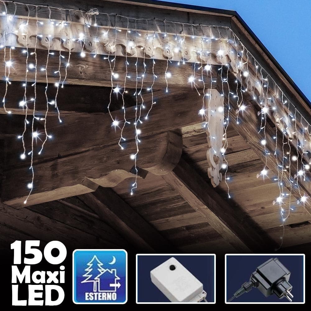 Tenda-Luminosa-Natalizia-150led-Con-Flash-Bianco-Freddo-3mt-Esterno-Prolungabile