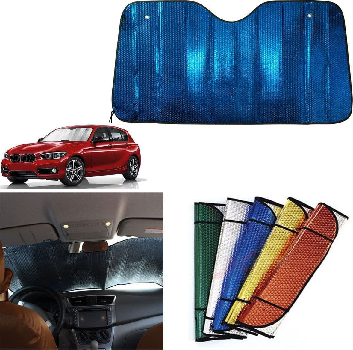 TENDINA PARASOLE PER PARABREZZA AUTO CAMPER PROTEZIONE CRUSCOTTO 140X70 CM Auto e Moto/Accessori per auto/Parasole/Finestrini laterali Trade Shop italia - Napoli, Commerciovirtuoso.it