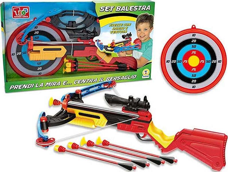 Teorema Arma giocattolo Balestra con bersaglio e frecce Sport e tempo libero/Sport/Tiro con l'arco/Bersagli Scontolo.net - Potenza, Commerciovirtuoso.it