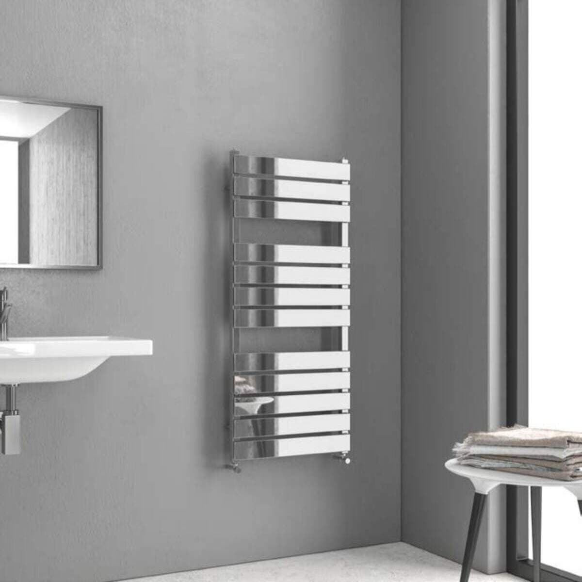 Termoarredo Radiatore bagno MARCELLO 1200 120x51cm
